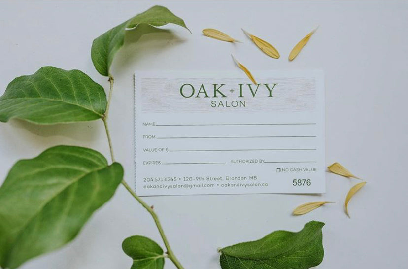 OAK+IVY Gift Certificate